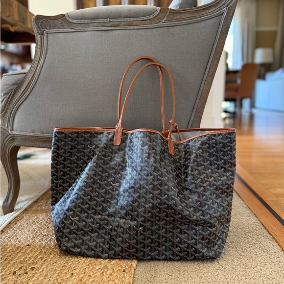 Goyardine Saint Louis GM Black Gold - Picture 6 of 17